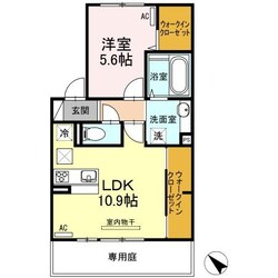 西諫早駅 車移動7分  2.8km 1階の物件間取画像